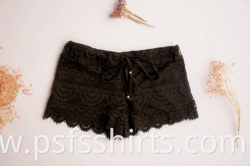 Lace Short Trousers